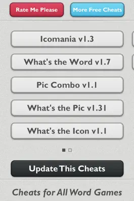 Game screenshot Cheats for 4 Pics 1 Word & Other Word Games hack