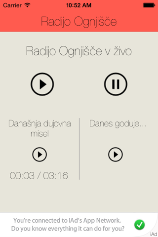 Radijo Ognjišče screenshot 2