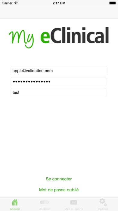 Screenshot #1 pour My eClinical