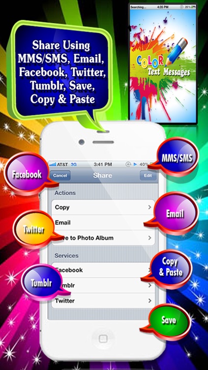 Color Text Messages screenshot-4