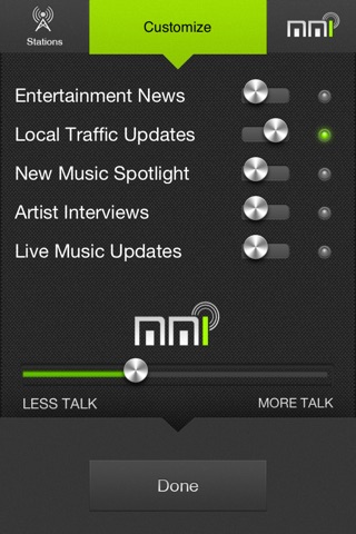 MMI Radio screenshot 2