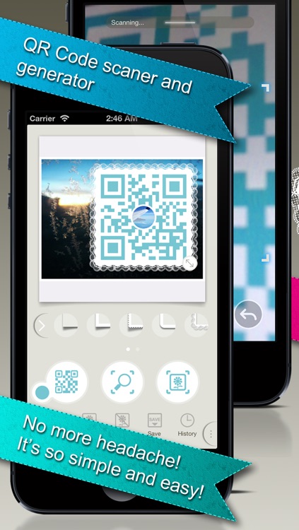 QRfoto - QR Code scaner and generator