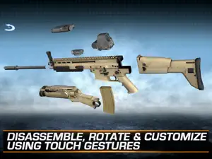 Gun Builder ELITE HD - Modern Weapons, Sniper & Assault Rifles screenshot #3 for iPad