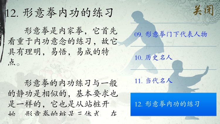 形意拳 - 武术名家讲解示范 screenshot-4