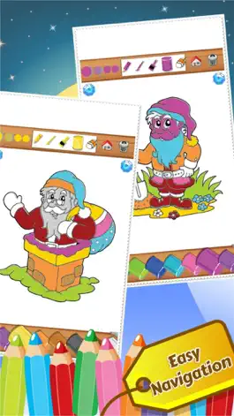 Game screenshot Christmast Colorbook Educational Coloring Game for Kids hack