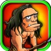 A Stone Age Man Coconut Target Shooting - Bow and Arrow - FullVersion