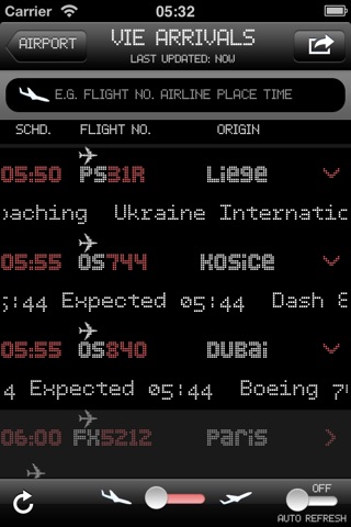 Austria Airport - iPlane2 Flight Information screenshot 3