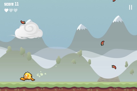 Chili Rain - Dragon Feeding Object Catching Game screenshot 3