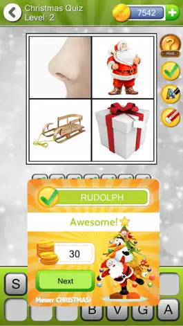 Game screenshot Christmas Quiz (4 Pics 1 Word) hack