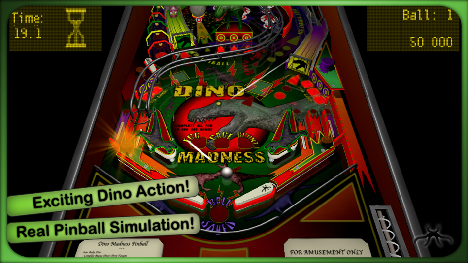 #1. Dino Madness Pinball Lite (iOS) 由: Nena Innovation AB