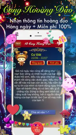 Game screenshot Xem Tử Vi 12 cung hoàng đạo - Tử vi Horoscope apk