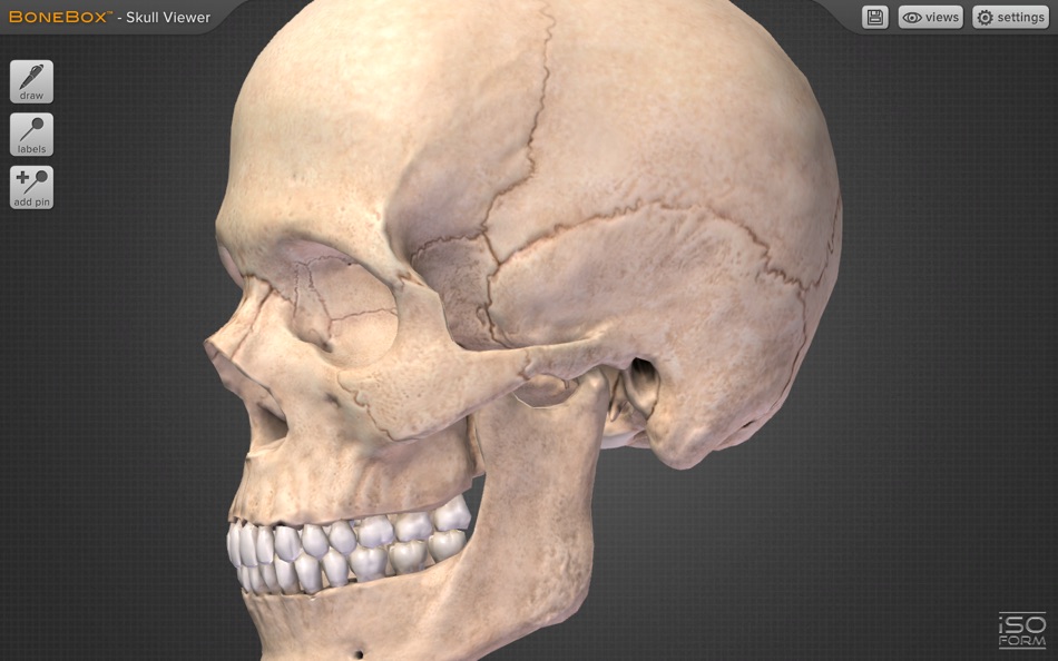 #1. BoneBox™ - Skull Viewer for Mac OS X (macOS) 由: iSO-FORM, LLC