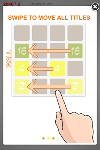 2048 * 4 Puzzle Game screenshot 4