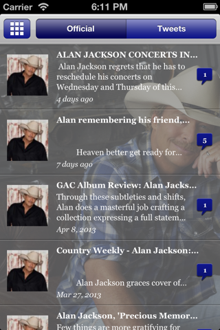 Official Alan Jackson App screenshot 3