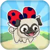 Le Pugbug Fly! - Adventure Run of a Tiny Flying Puppy Pug Ladybug App Feedback