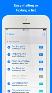 Lyst - Contacts sharing screenshot #1 for iPhone