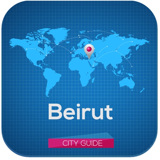 Beirut guide, map, hotels, events & weather (لبنان دليل، والطقس، والفنادق) icon