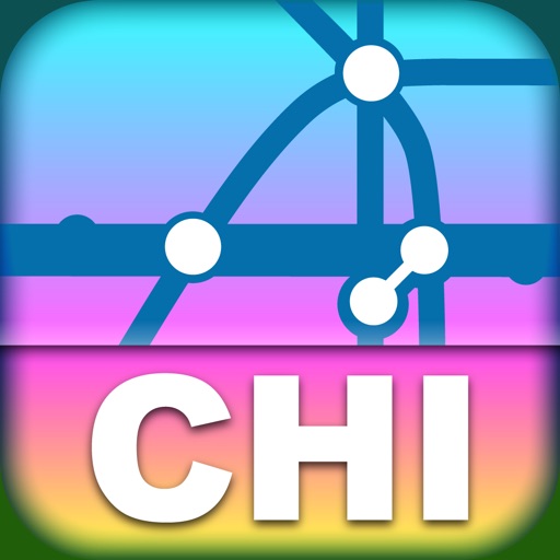 Chicago Transport Map - Rail Map for your phone and tablet iOS App