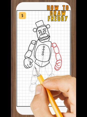 Screenshot #5 pour How to Draw Freddy