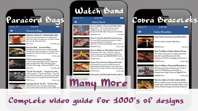 Paracord Styling Video Guide