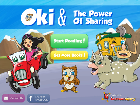 LessonStory: Sharing iPad screenshot 1 - Book app