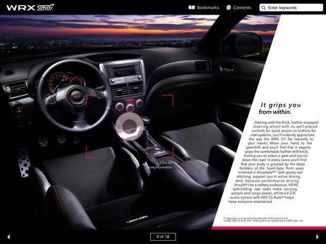 WRX STI 2014 Global eBrochure(圖3)-速報App