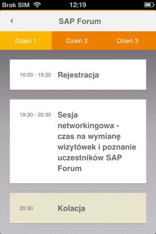 SAP Forum Polska screenshot 2