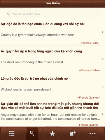 Screenshot #4 for Danh Ngôn