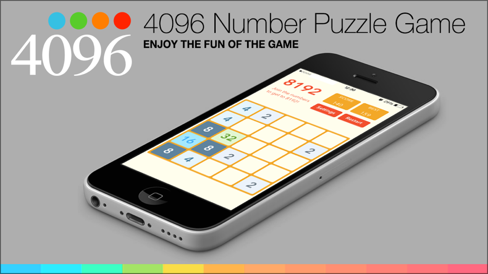 #5. Play Number Game 4096 (iOS) 由: LI HUNG WANG