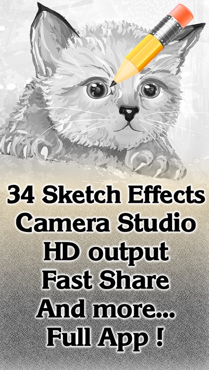 Pencil sketch & Sketches Camera filter photo effects - Touch for awosome retro and sketching camera filters