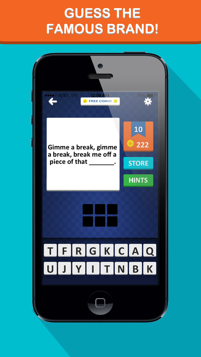 Slogan Pop Quiz - The best word game for guessing company phrasesのおすすめ画像1