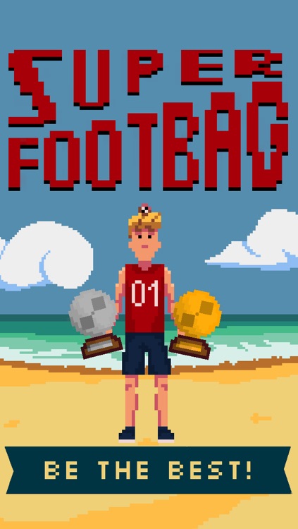 Super Footbag - World Champion 8 Bit Hacky Ball Juggling Sports Game screenshot-4