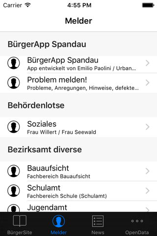 BürgerApp Spandau screenshot 2