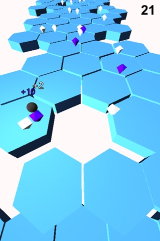 ZIG ZAG HEXAGON -Test your reactivity ability in this challenging, most infinite arcade game! screenshot 3