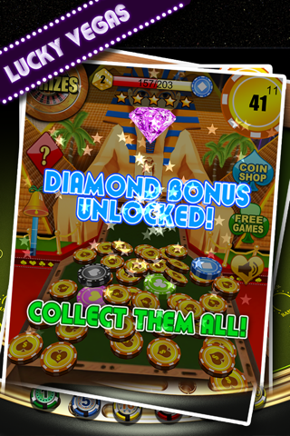 Kingdom Coins Lucky Vegas - Dozer of Coins Arcade Game screenshot 4