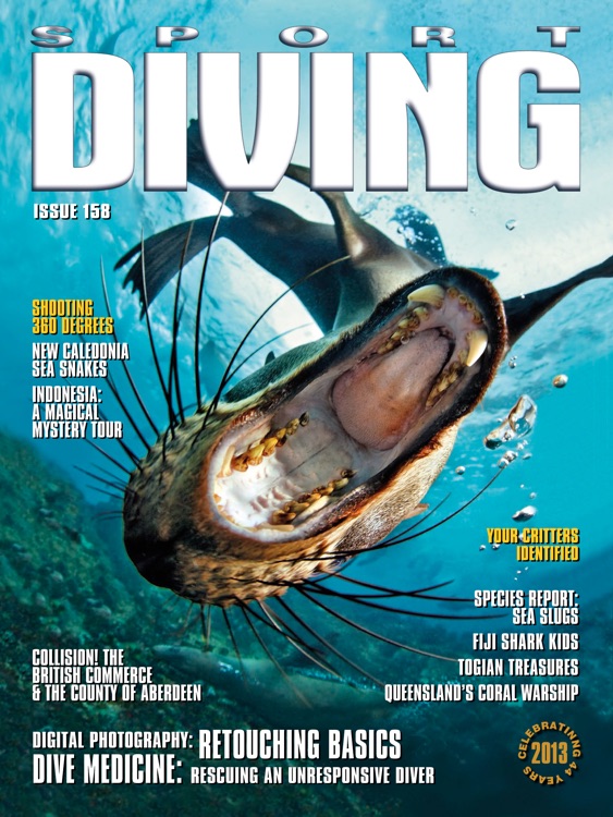 Sportdiving magazine Australia