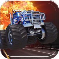 Monster Truck Road Rage Destruction Racing Game