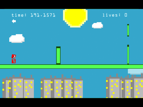 Line Jump Run X : Robot Dash ( ラインジャンプXを実行 ) - by Cobalt Play 8 bit Gamesのおすすめ画像1