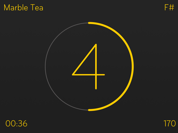 On the 8 - MIDI Clock Display