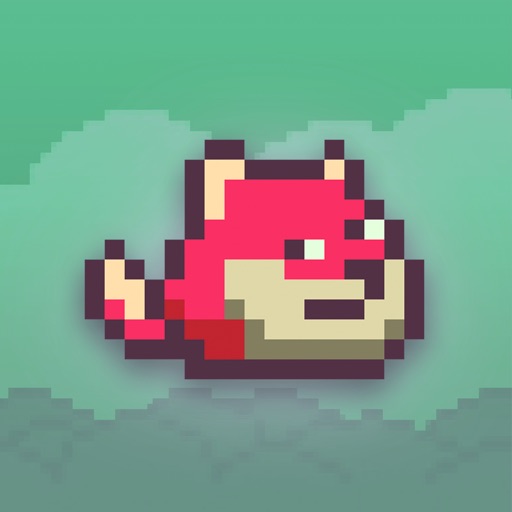 Fox Fox Jump with Flappy Tail: Flying Tiny Wings like Bird for Addicting Survival Games Icon