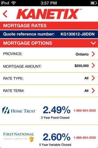 Kanetix Mortgage screenshot 3