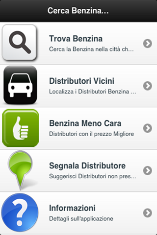 Cerca Distributori Benzina PRO screenshot 2