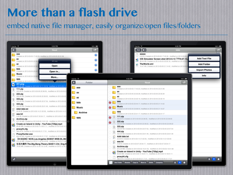 Screenshot #5 pour jDisk -  Convert Your Device to a Wireless Flash Drive with File Viewer