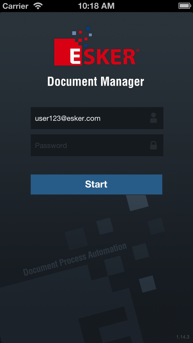 How to cancel & delete Esker Document Manager from iphone & ipad 1
