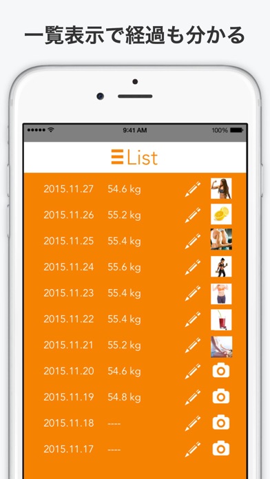 みんなが痩せた！1日1回誰でも続く体重記録ダイエット！のおすすめ画像2