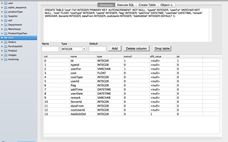 Screenshot #1 pour SqliteManagerTool