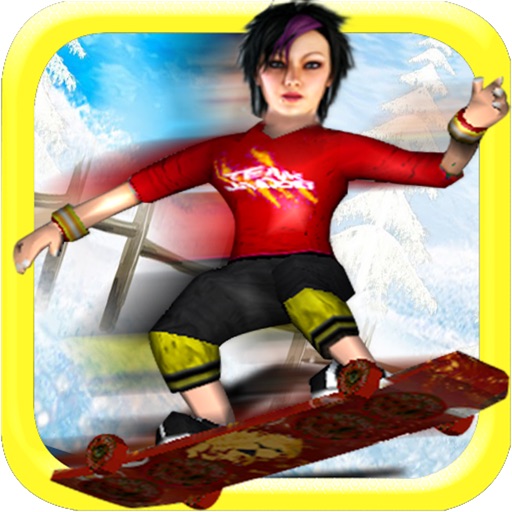 Skater Girl ( Fun 3D Game) icon