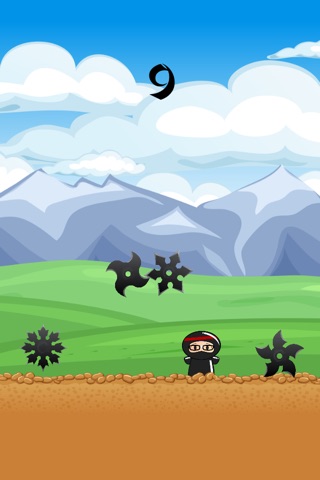 Nerdy Ninja - Dodge Stars screenshot 3