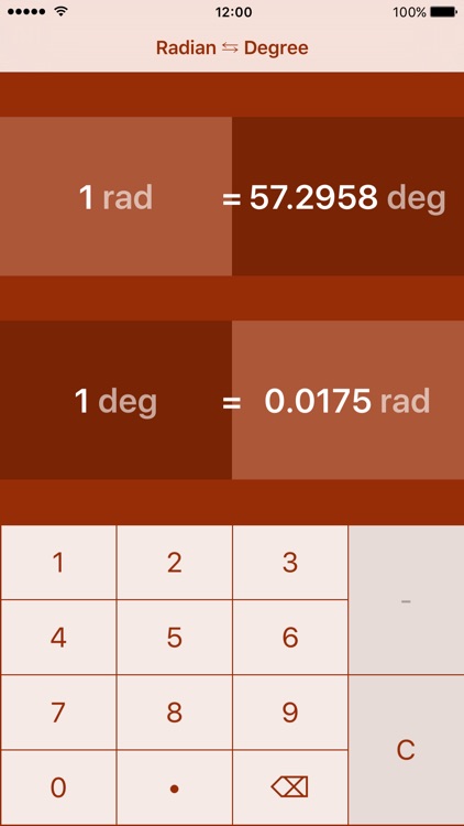 Radians To Degrees | Radian To Degree | rad to deg