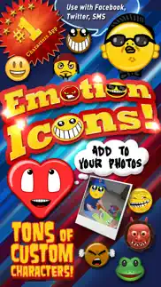 emoji characters and smileys free! iphone screenshot 1